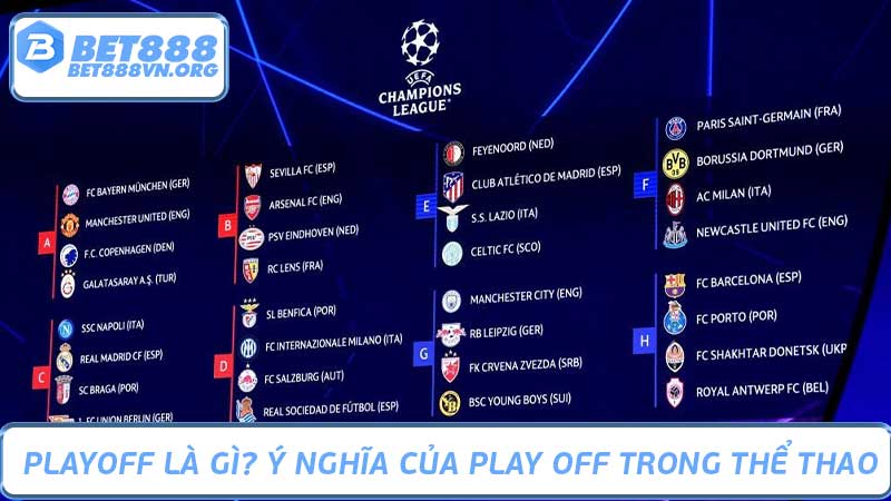 Playoff là gì Ý nghĩa của Playoff trong thể thao